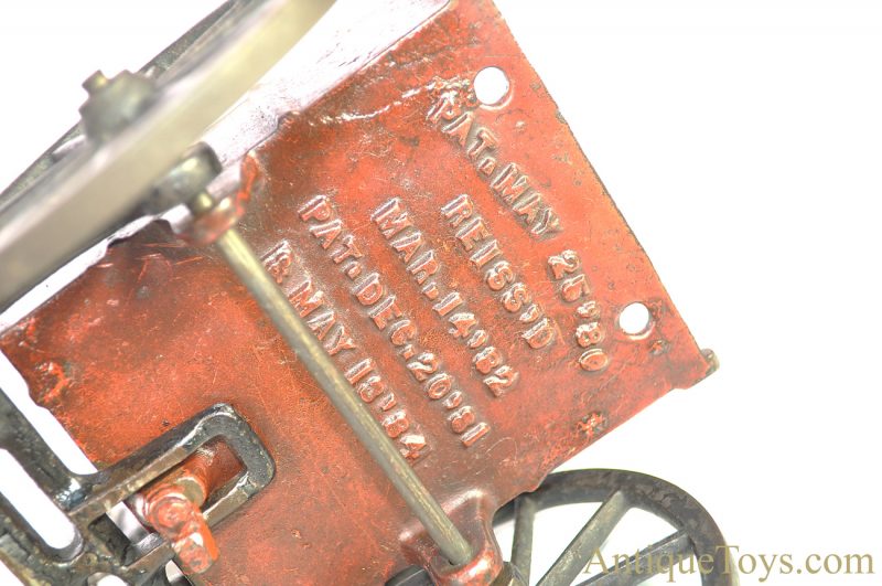 Carpenter ca. 1880's Cast Iron Horse Drawn Wagon <FONT COLOR="ff000 ">*SOLD*</font> - Image 9