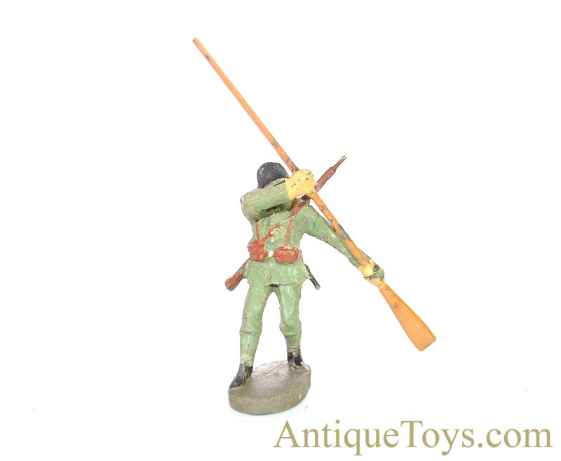 Elastolin Hausser Pontoon Boat Building Kit Group of Young Pioneer Soldiers German Toy <FONT COLOR="ff000 ">*SOLD*</font> - Image 9
