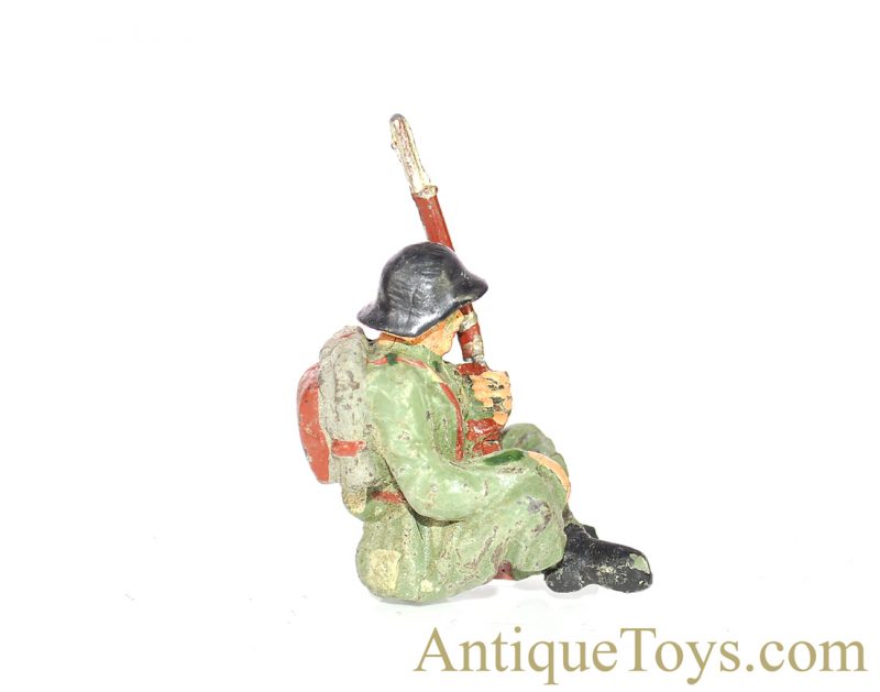Elastolin Hausser Pontoon Boat Building Kit Group of Young Pioneer Soldiers German Toy <FONT COLOR="ff000 ">*SOLD*</font> - Image 16