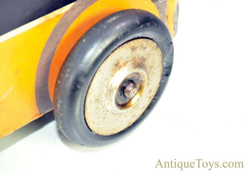 The Gong Bell Mfg. Co. Walt Disney Stars Mickey Mouse Bus Lines Wooden Ride On or Pull Bell Ringer Toy <FONT COLOR="ff000 ">*SOLD*</font> - Image 10