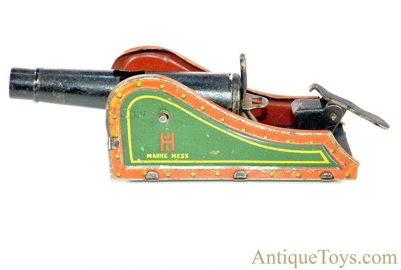 Hess Tin Lithographed Set of Firing Cannons for Sale - Image 4