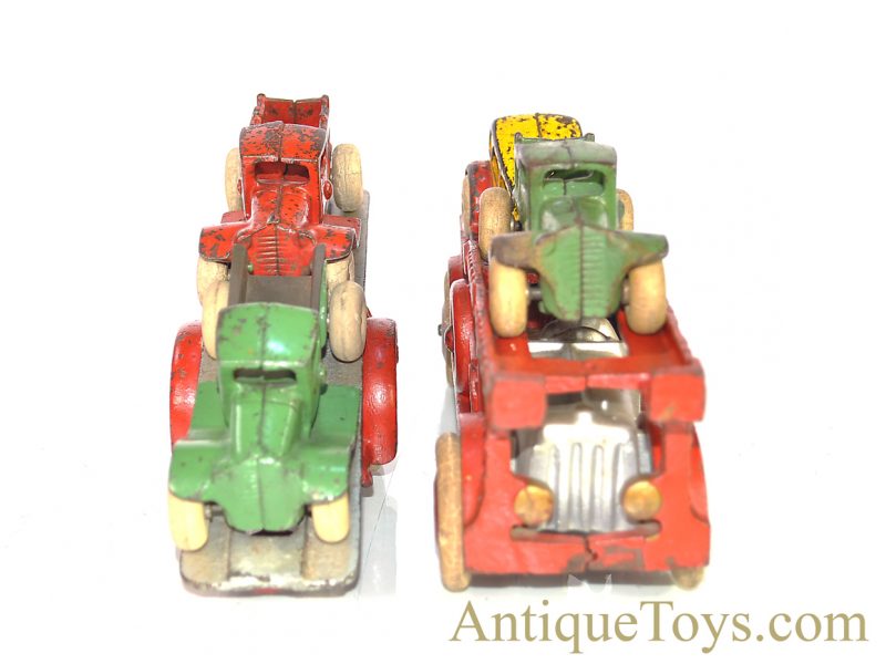 Hubley ca. 1930’s Cast Iron "Nucar Transport" Car Carrier Semi-Trailer Truck <FONT COLOR="ff000 ">*SOLD*</font> - Image 3