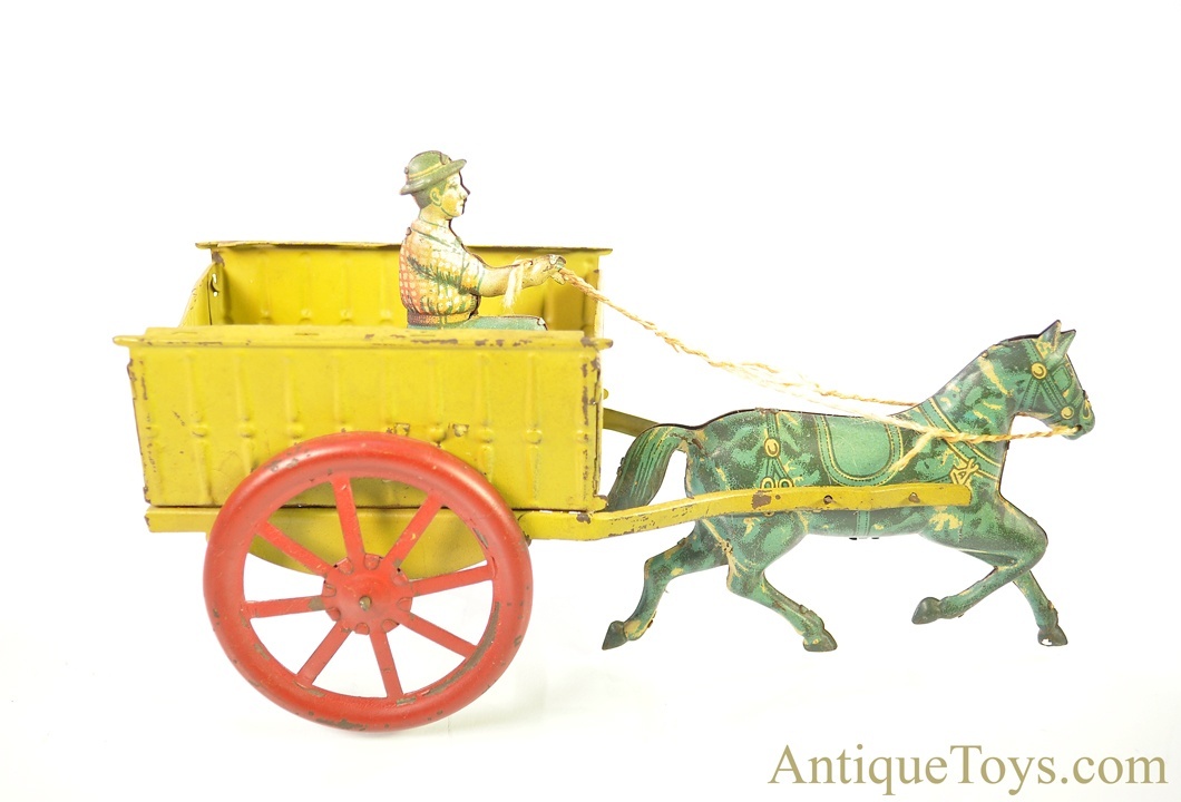 toy horse cart
