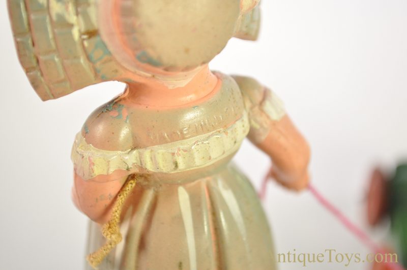 Vintage ca. 1930’s Occupied Japan Mary & Lamb Celluloid/Plastic Windup Toy <FONT COLOR="ff000 ">*SOLD*</font> - Image 9