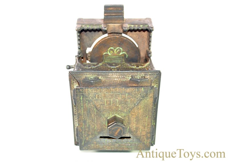 H.L. Judd Co. ca. 1895 Dog on Turntable Cast Iron Mechanical House Bank <FONT COLOR="ff000 ">*SOLD*</font> - Image 6