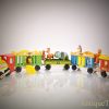 Fisher-Price ca. 1973 Circus Train 991 Little People Pull Toy with People & Animal Figures Play Set for Sale