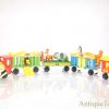 Fisher-Price ca. 1973 Circus Train 991 Little People Pull Toy with People & Animal Figures Play Set for Sale - Image 2