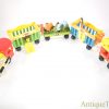 Fisher-Price ca. 1973 Circus Train 991 Little People Pull Toy with People & Animal Figures Play Set for Sale - Image 3