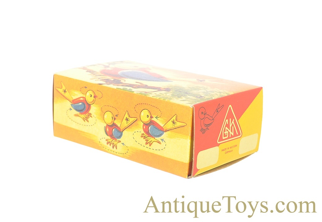 Greppert & Kelch (G&K/GNK) Plastic Windup Bird and Fly Greppert & Kelch (G&K/GNK) Plastic Windup Bird and Fly