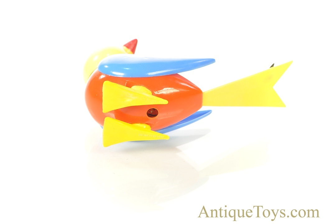 Greppert & Kelch (G&K/GNK) Plastic Windup Bird and Fly Greppert & Kelch (G&K/GNK) Plastic Windup Bird and Fly