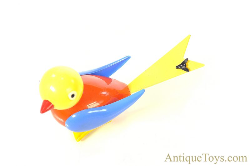 Greppert & Kelch (G&K/GNK) Plastic Windup Bird and Fly German Toy with Box <FONT COLOR="ff000 ">*SOLD*</font> - Image 7