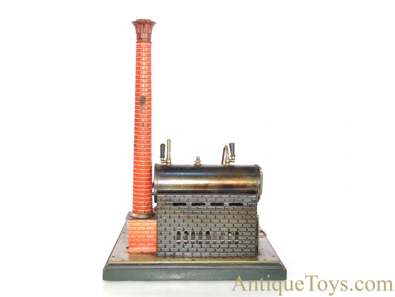 Gebrüder Bing ca. 1912 Horizontal Steam Engine #130/541 Dynamo Plant with Electric Light German Toy <FONT COLOR="ff000 ">*SOLD*</font> - Image 6