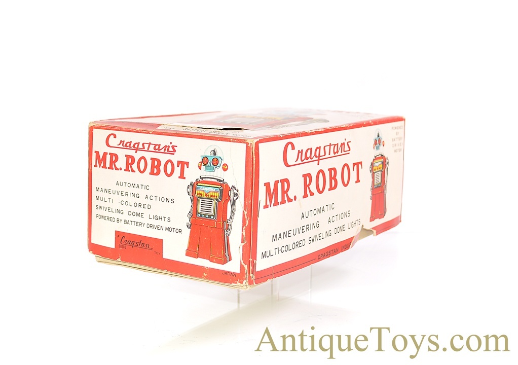 Cragstan's Mr. Robot Tin Lithographed Battery Operated