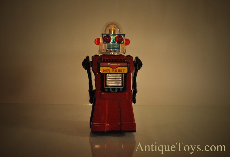 Cragstan's Mr. Robot Tin Lithographed Battery Operated Japanese Space Robot Toy in Box <FONT COLOR="ff000 ">*SOLD*</font> - Image 9