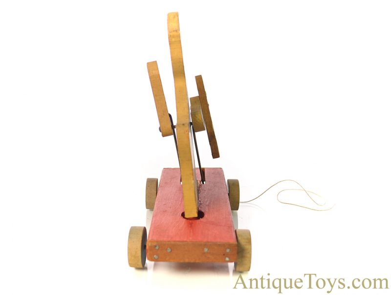 Fisher-Price Black Label #432-532 Donald Duck Band Leader Walt Disney Wooden Pull Toy for Sale <FONT COLOR="ff000 ">*SOLD*</font> - Image 6