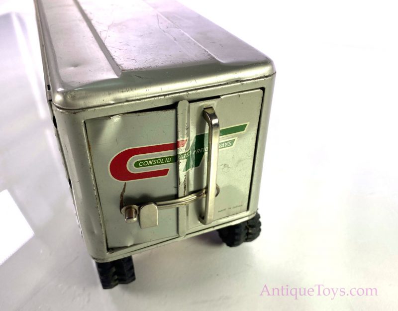 CF Japanese Tin Truck, Consolidated Freight Toy Truck <FONT COLOR="ff000 ">*SOLD*</font> - Image 9