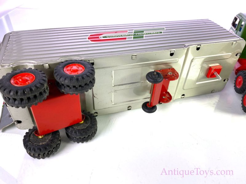 CF Japanese Tin Truck, Consolidated Freight Toy Truck <FONT COLOR="ff000 ">*SOLD*</font> - Image 6