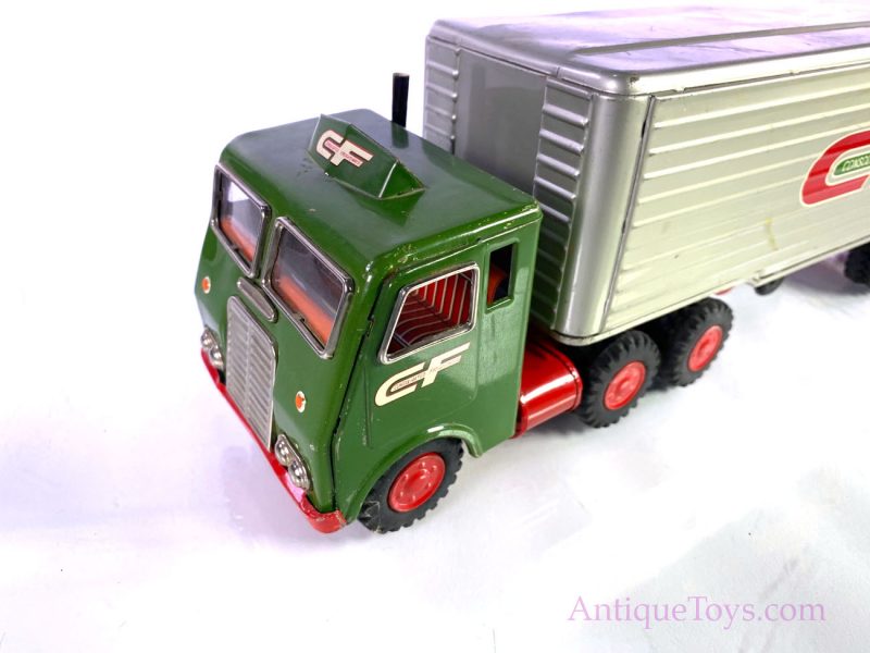 CF Japanese Tin Truck, Consolidated Freight Toy Truck <FONT COLOR="ff000 ">*SOLD*</font> - Image 5