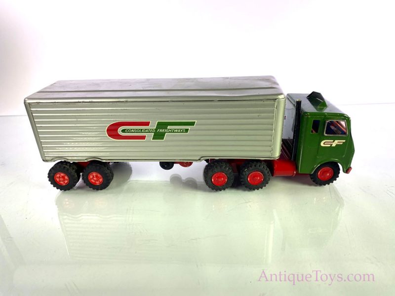 CF Japanese Tin Truck, Consolidated Freight Toy Truck <FONT COLOR="ff000 ">*SOLD*</font> - Image 2