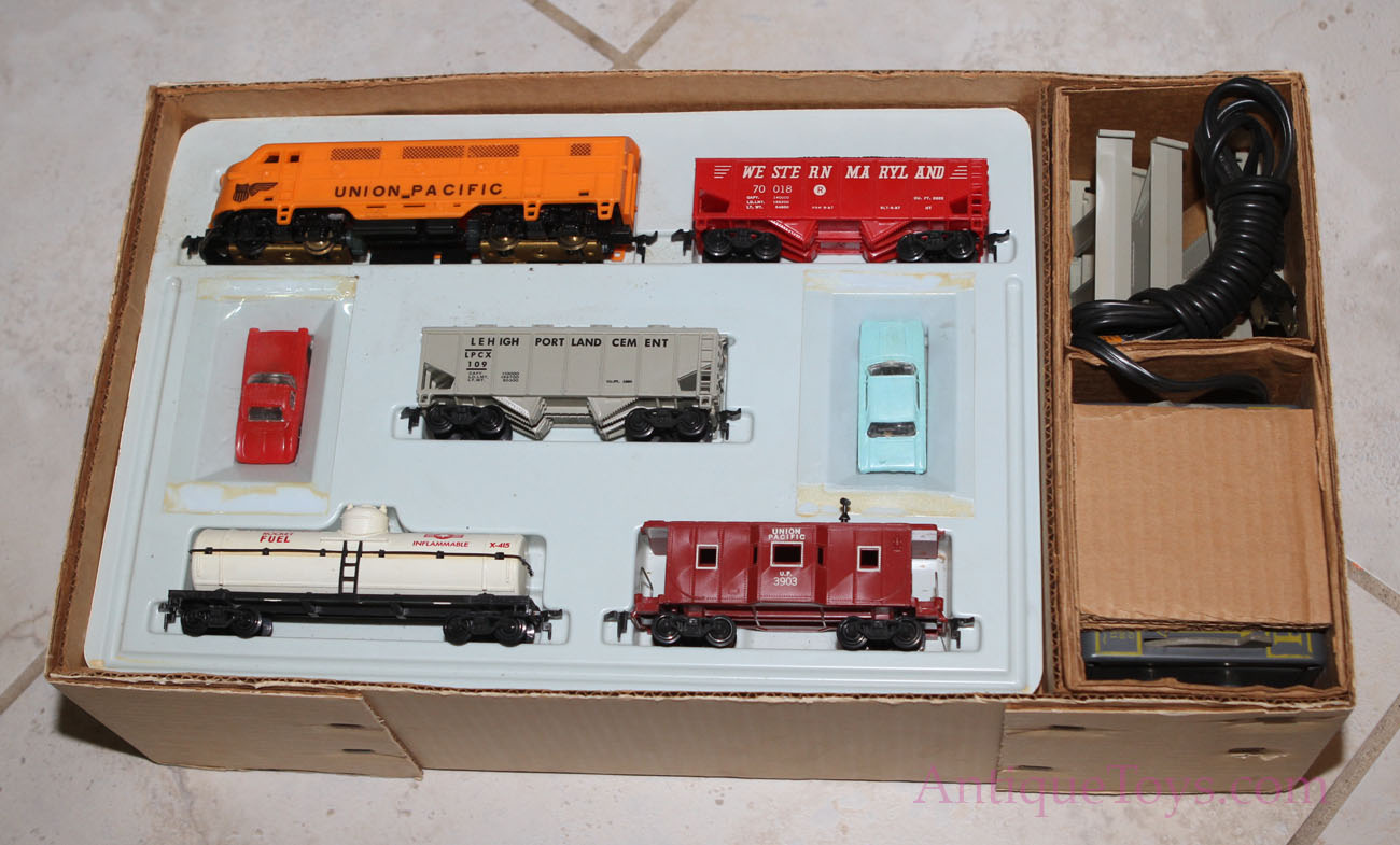 Marx Train and Turnpike Boxed New Old Stock Set SOLD