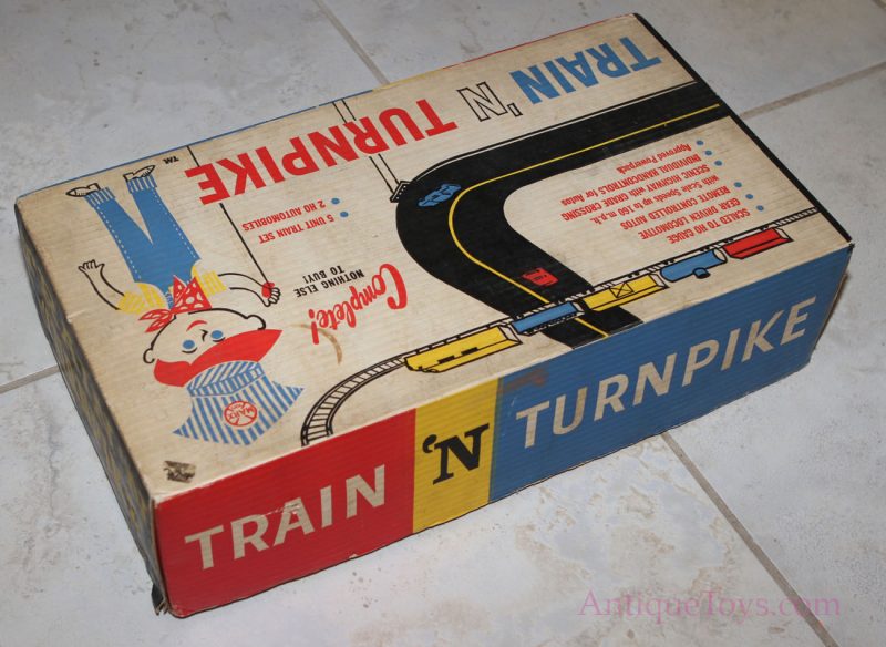 Marx Train and Turnpike Boxed New Old Stock Set <FONT COLOR="ff000 ">*SOLD*</font> - Image 7