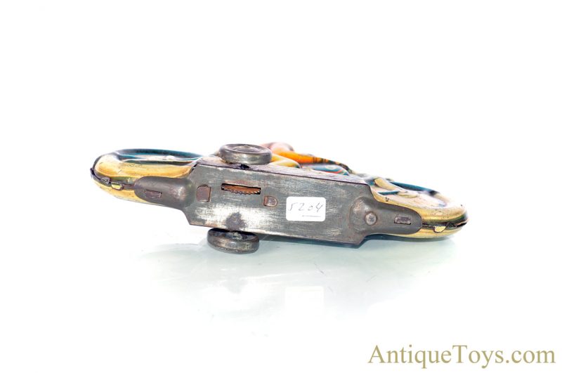 Niederman Tin Lithographed Friction Motorcycle German Toy *SOLD* - Image 3