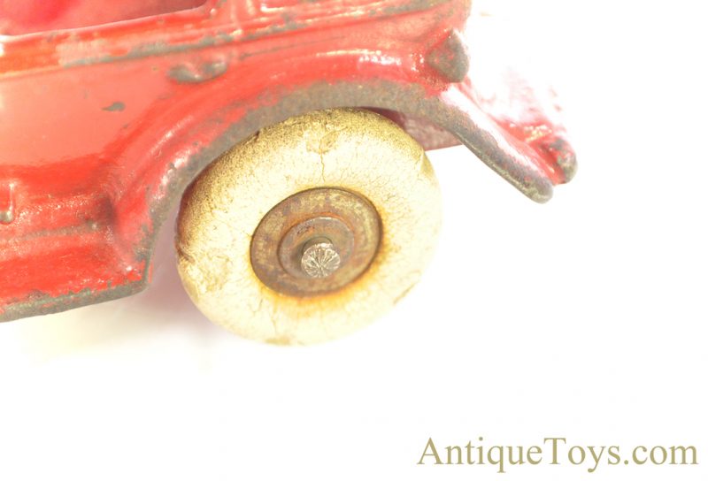 AC Williams Red Cast Iron Sedan <FONT COLOR="ff000 ">*SOLD*</font> - Image 8