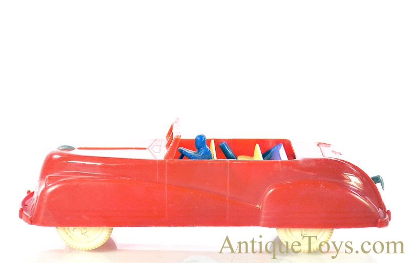 Hubley Kiddie Toy Motor Express #352 Plastic Semi Tractor Trailer Truck for Sale - Image 9