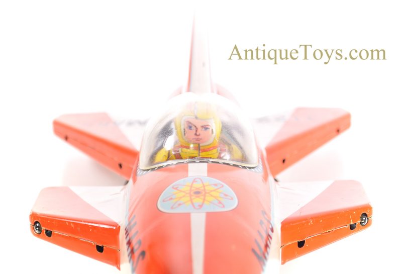 Masudaya Modern Toys (MT) Battery Operated Tin Lithographed “3122 MARS” Space Rocket Ship Japanese <FONT COLOR="ff000 ">*SOLD*</font> - Image 13