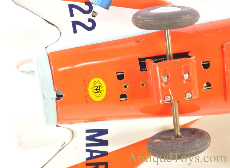 Masudaya Modern Toys (MT) Battery Operated Tin Lithographed “3122 MARS” Space Rocket Ship Japanese <FONT COLOR="ff000 ">*SOLD*</font> - Image 7