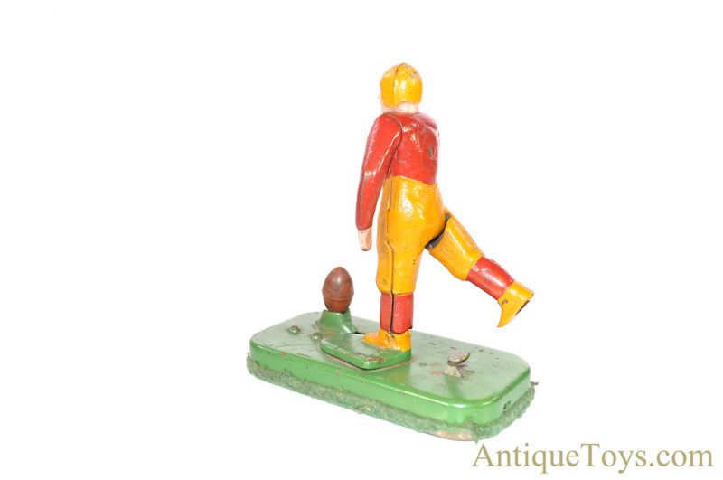 Woolsey Mfg. Co. Mechanical Cast Iron Football Player <FONT COLOR="ff000 ">*SOLD*</font> - Image 5