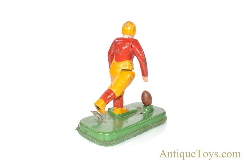 Woolsey Mfg. Co. Mechanical Cast Iron Football Player <FONT COLOR="ff000 ">*SOLD*</font> - Image 6