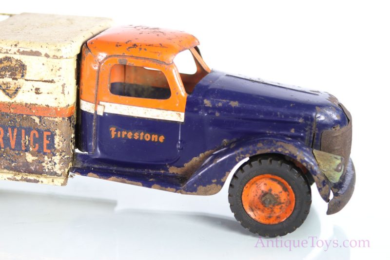 Buddy L Pressed Steel Firestone Tire & Tow Truck <FONT COLOR="ff000 ">*SOLD*</font> - Image 14