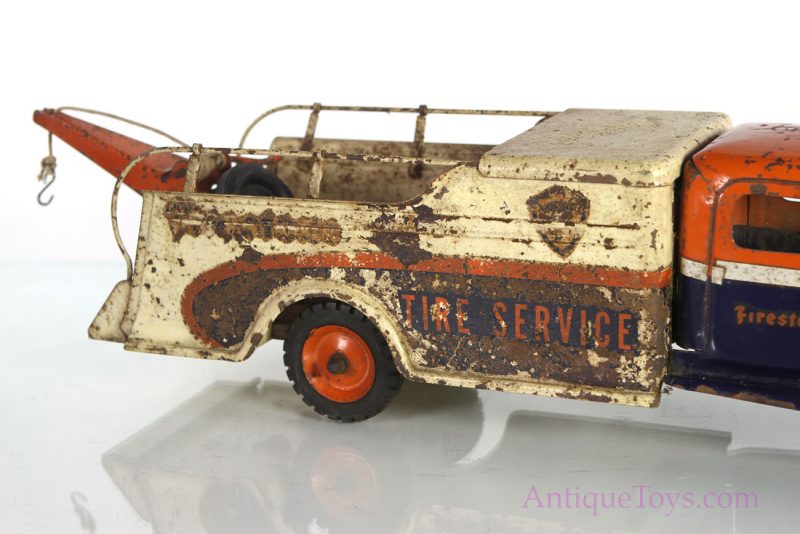 Buddy L Pressed Steel Firestone Tire & Tow Truck <FONT COLOR="ff000 ">*SOLD*</font> - Image 13