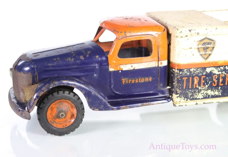 Buddy L Pressed Steel Firestone Tire & Tow Truck <FONT COLOR="ff000 ">*SOLD*</font> - Image 11