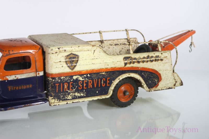 Buddy L Pressed Steel Firestone Tire & Tow Truck <FONT COLOR="ff000 ">*SOLD*</font> - Image 10