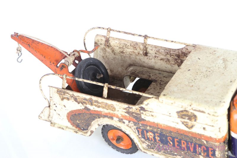 Buddy L Pressed Steel Firestone Tire & Tow Truck <FONT COLOR="ff000 ">*SOLD*</font> - Image 6