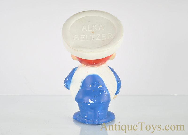 Miles Laboratories, Inc. Speedy Alka-Seltzer Vinyl Advertising Mascot Figure <FONT COLOR="ff000 ">*SOLD*</font> - Image 2