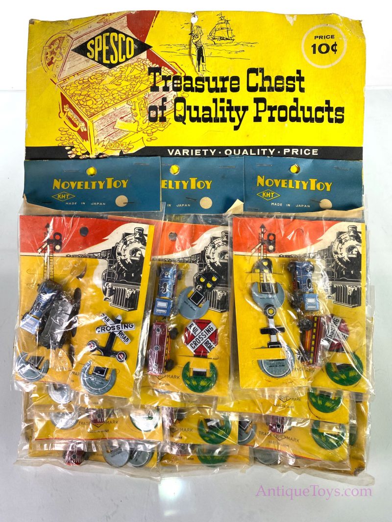 KHT Novelty Tin Train Spesco Japanese Toy <FONT COLOR="ff000 ">*SOLD*</font>