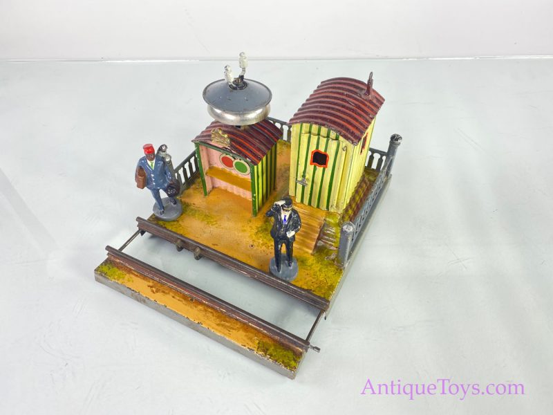 Marklin Train Worker Station with Bell and Track for Sale <FONT COLOR="ff000 ">*SOLD*</font>