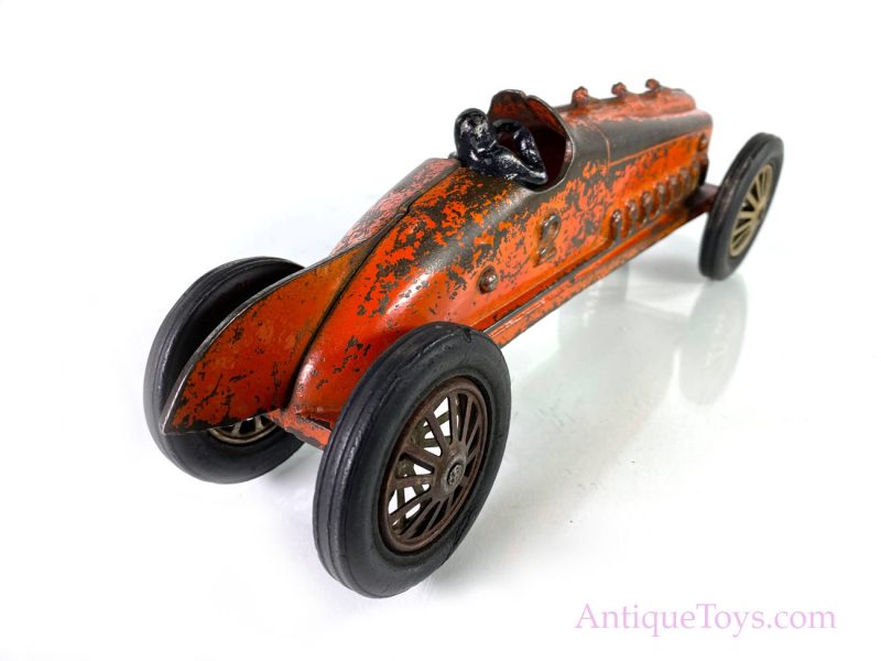 Vindex Cast Iron 11" Race Car #2 <FONT COLOR="ff000 ">*SOLD*</font> - Image 2