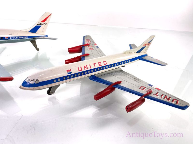 United Airlines Tin Airplane Toys <FONT COLOR="ff000 ">*SOLD*</font> - Image 9