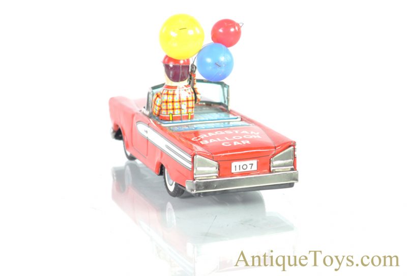 Cragstan's Friction Tin Lithographed "Balloon Car" 1107 Alps Japanese Toy in Box <FONT COLOR="ff000 ">*SOLD*</font> - Image 7