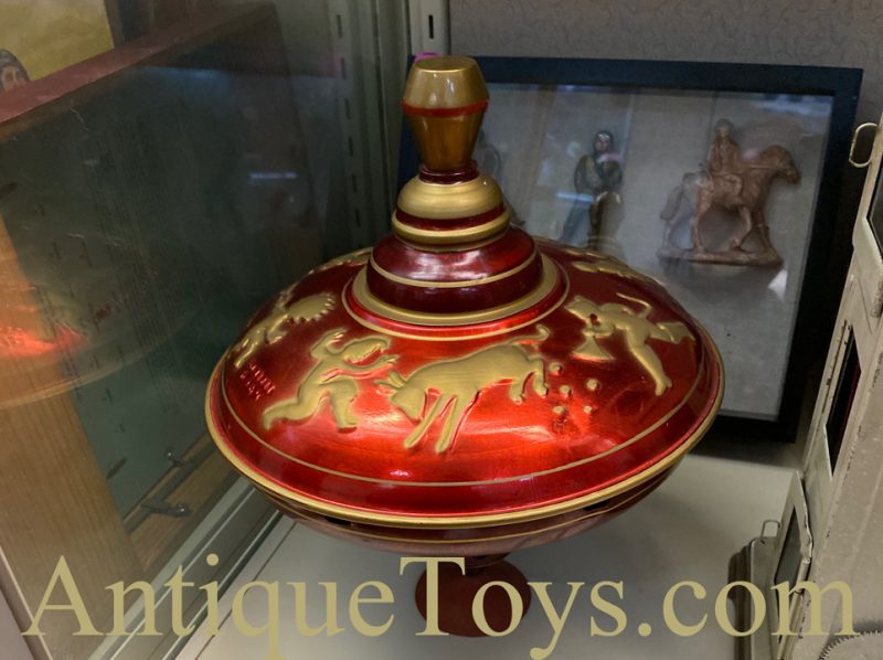 German Tin Lithographed Organ Spinning Top <FONT COLOR="ff000 ">*SOLD*</font> - Image 3