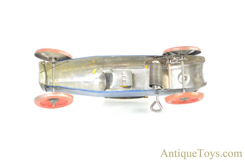 Girard or Strauss Tin Lithographed Windup Racecar Toy Car <FONT COLOR="ff000 ">*SOLD*</font> - Image 3
