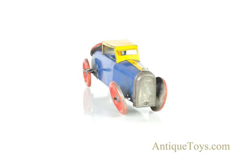 Girard or Strauss Tin Lithographed Windup Racecar Toy Car <FONT COLOR="ff000 ">*SOLD*</font> - Image 4
