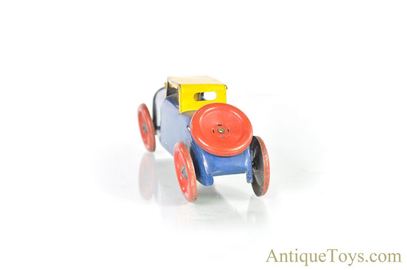 Girard or Strauss Tin Lithographed Windup Racecar Toy Car <FONT COLOR="ff000 ">*SOLD*</font> - Image 6