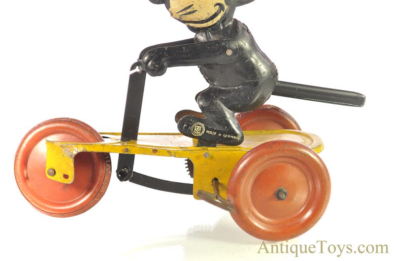 S.G. Gunthermann Tin Lithographed Windup Felix the Cat on Scooter *SOLD - Image 4