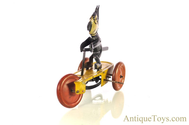 S.G. Gunthermann Tin Lithographed Windup Felix the Cat on Scooter *SOLD - Image 6