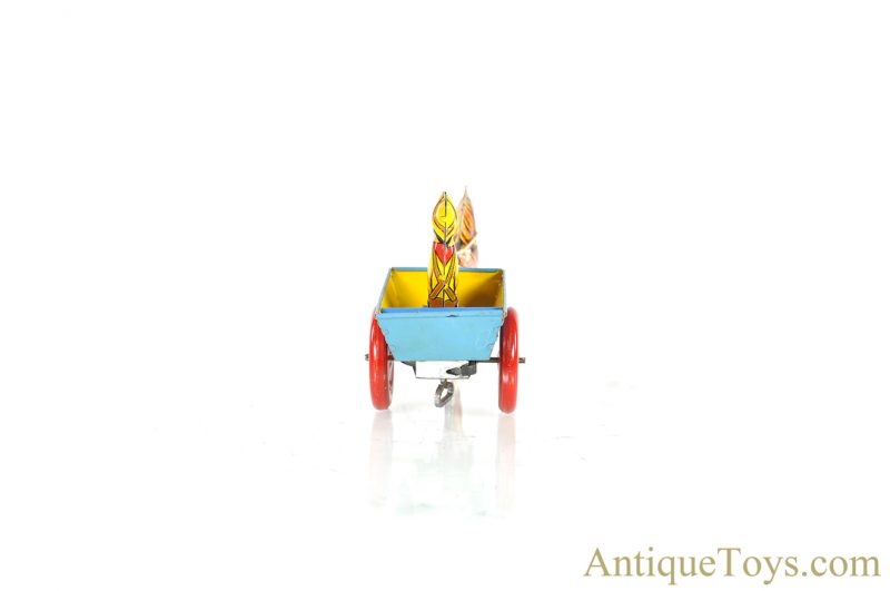 Marx Tin Windup Lithographed "Balky Pony & Cart" with Box <FONT COLOR="ff000 ">*SOLD*</font> - Image 7